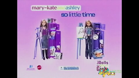 Mary-Kate and Ashley So Little Time Fashion Dolls Commercial (2002)