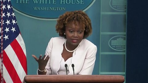 Jean-Pierre Has VERY Tough Time Explaining How They Choose Which Reporters Ask Biden Questions