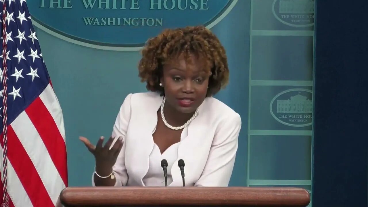 Jean-Pierre Has VERY Tough Time Explaining How They Choose Which Reporters Ask Biden Questions