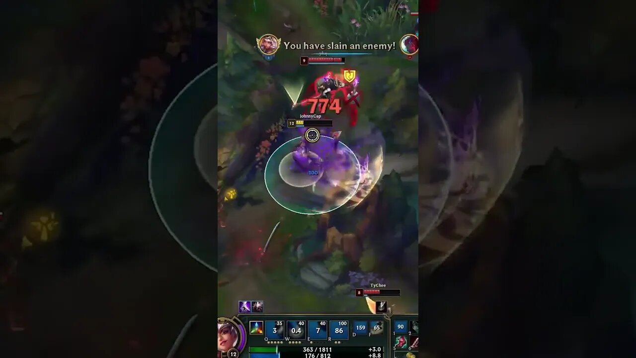 Nice Qiyana Teamfight