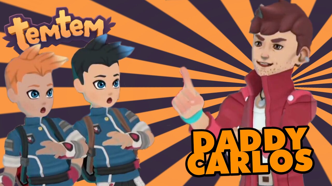 Daddy Carlos Shocks TemTem - Michel Postma Stream