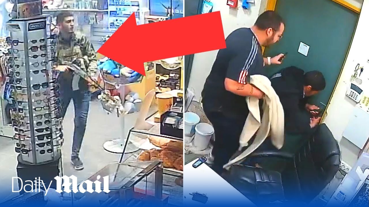 Two Israeli shopkeepers escape Hamas attack by hiding in freezer