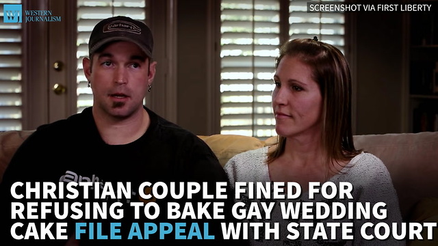 Christian Couple Fined For Refusing To Bake Gay Wedding Cake File Appeal With State Court