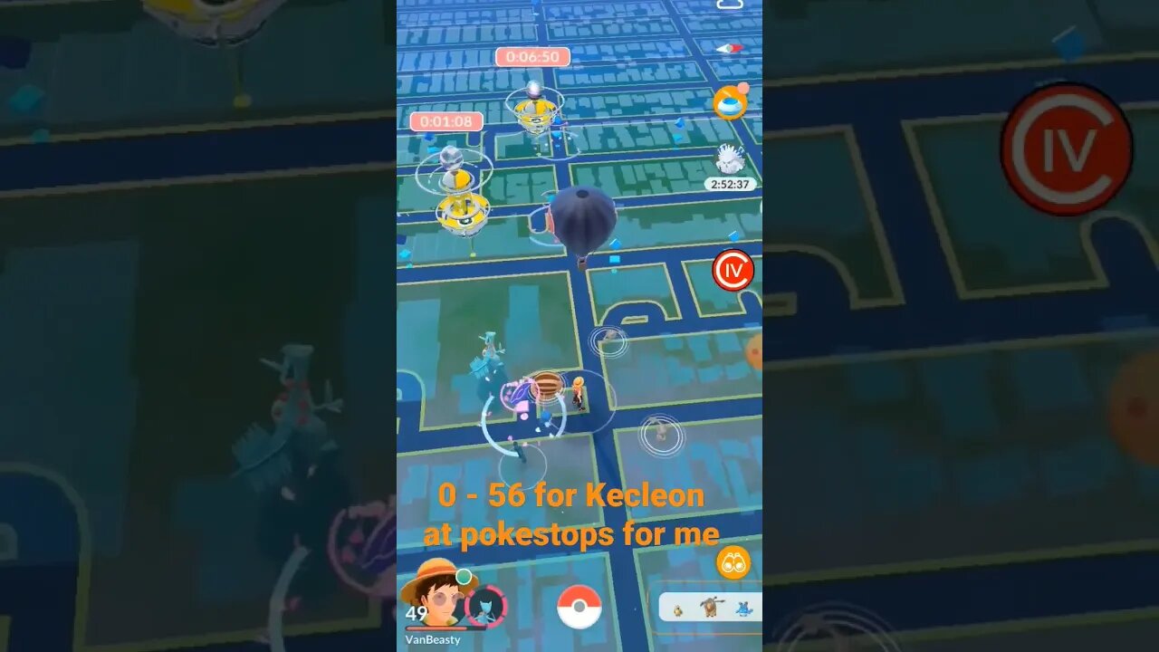 Went 0 for 56 at pokestops searching for Kecleon
