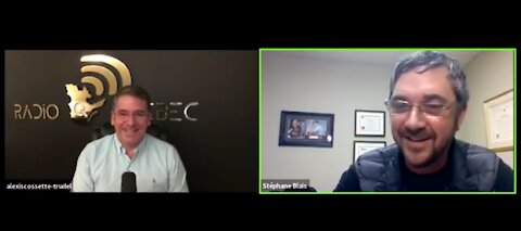 Alexis (Radio-Québec) parle de l'actualité avec Stéphane (FDDLP) - 24 mars 2021