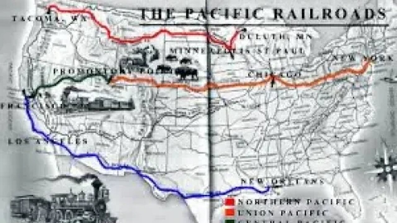 Transcontinental Railroad Completed 5/10/1869