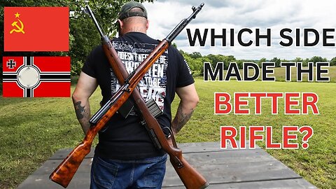 SVT-40 vs G43! The Copycat Rifles of WW2