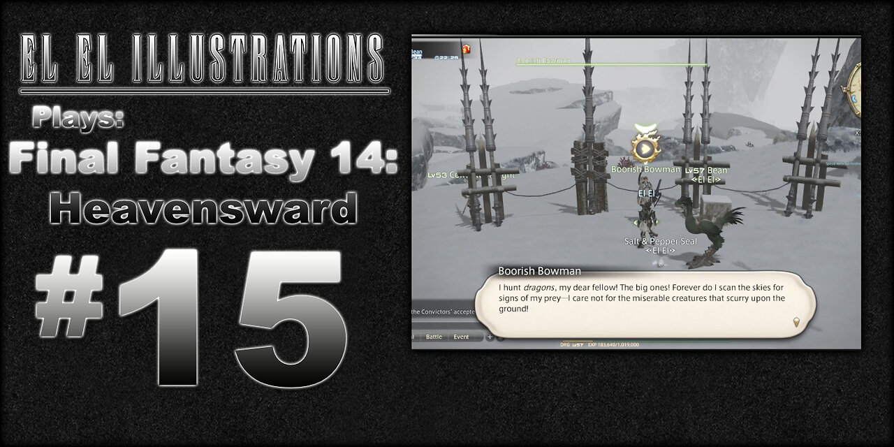 El El Plays Final Fantasy 14: Heavensward Episode 15: Fetching and Questing About