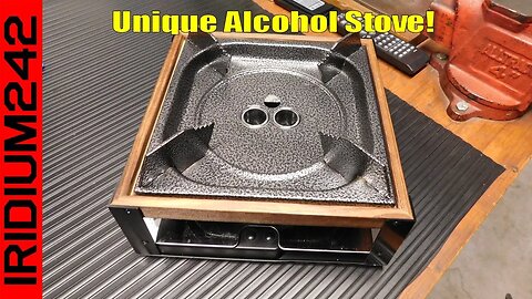 A Very Unique Dual Burner Ultrasonic Alcohol Stove