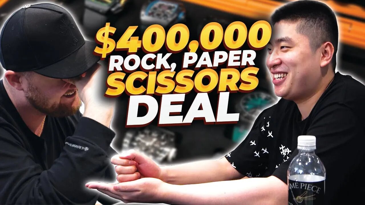 We Played Rock Paper Scissors For a $400,000 Richard Mille Deal!