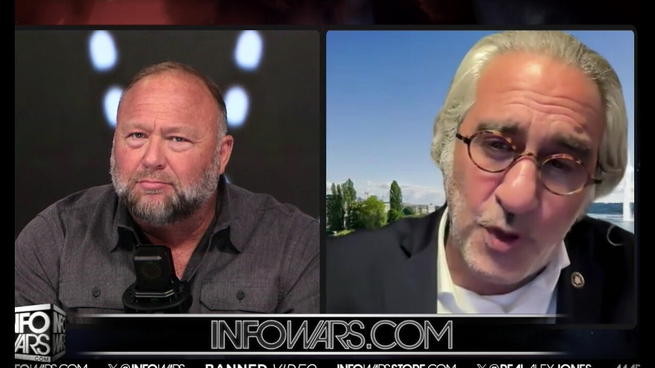 Comic Gold on Alex Jones Show 3rd Hour 4-22 ... Classic Mossad CIA making you discredit all