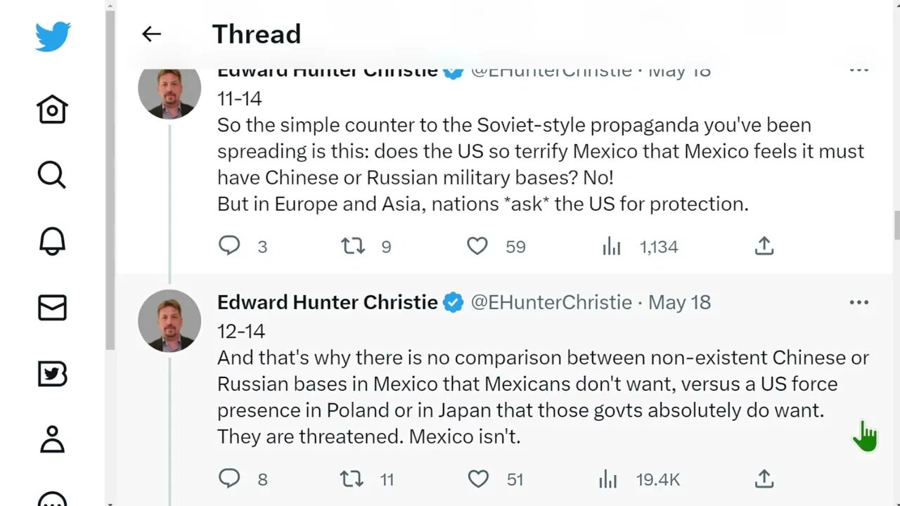 美國有盟友。 中國和俄羅斯基本上沒有 2/2