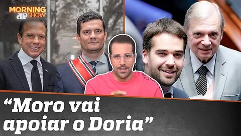 Terceira via: Moro DEBATE futuro e Tasso APOIA Leite contra Doria