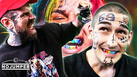 Shaving My Employee's Head & Tattooing 6ix9ine's Face Tats on him