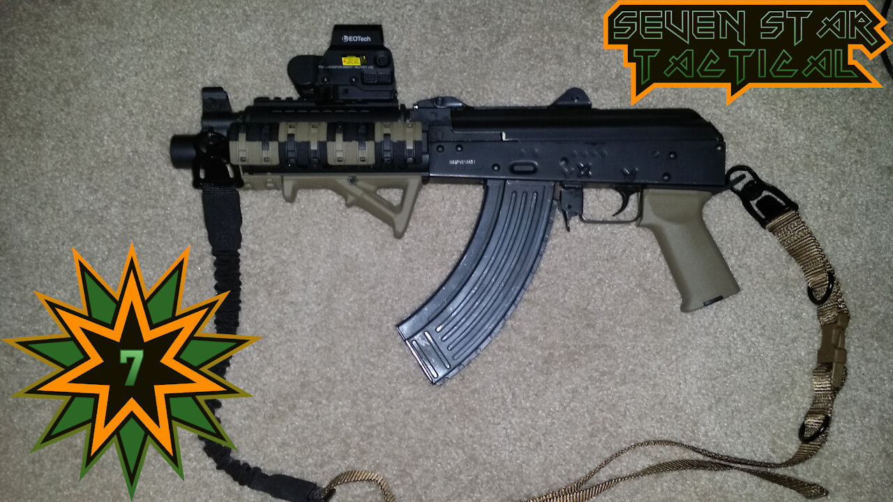 Zastava M92 Pap - Part 1 - CNC Warrior Threaded Hinge, SBA3 Brace Install, TWS Dogleg Rail (Gen III)