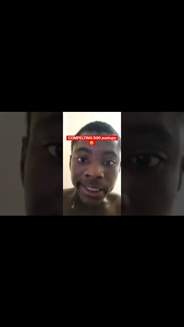 Finally completing 500 PUSHUPS 👍✅ #shorts #pushups #andrewtate #fitnesschallenge #viral