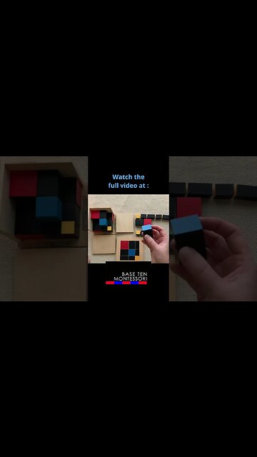 The Montessori Trinomial Cube In 60 Seconds