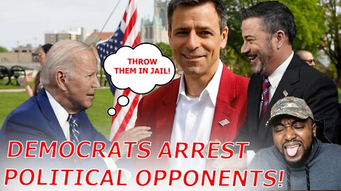 Joe Biden Jokes About Jailing Republicans In CRINGE Kimmel Interview As FBI ARRESTS GOP Candidate!