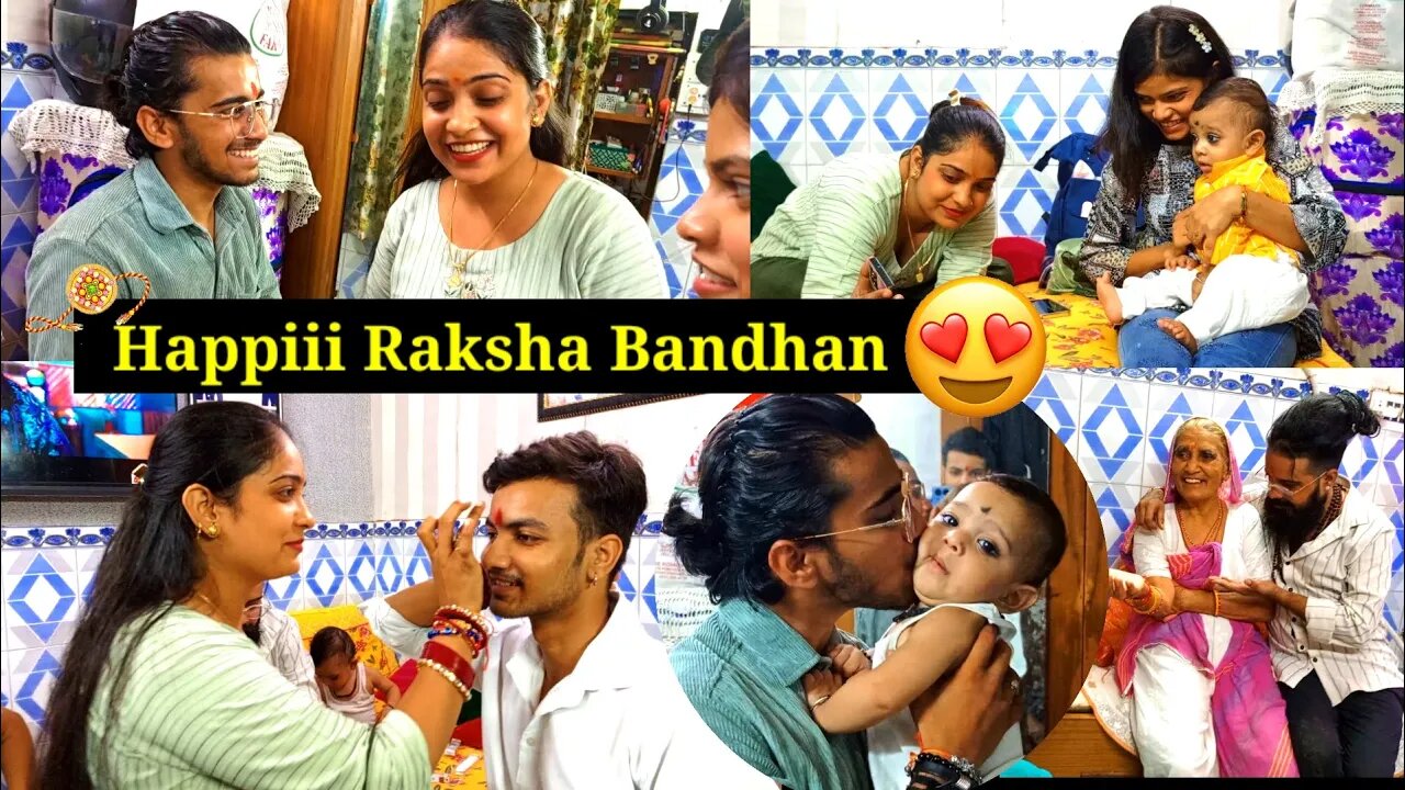 Happiii Raksha Bandhan 😍❤