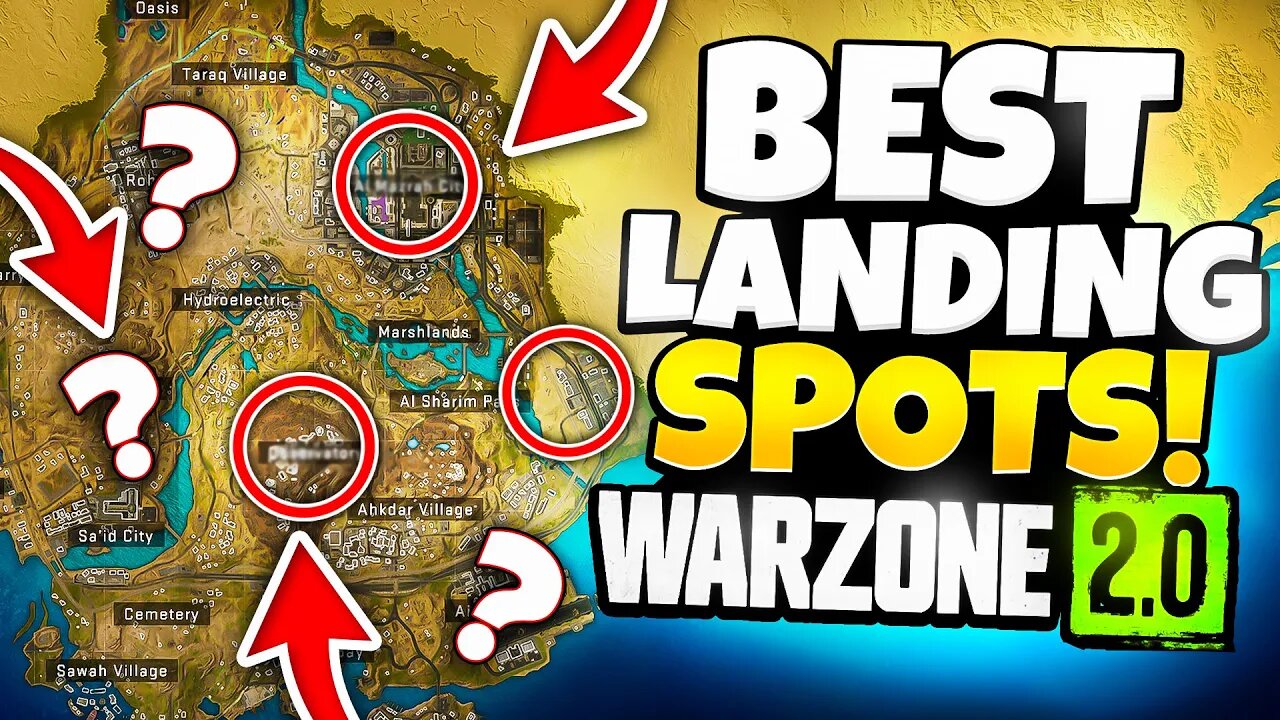 BEST Landing Spots for Warzone 2.0 (All Play Styles)