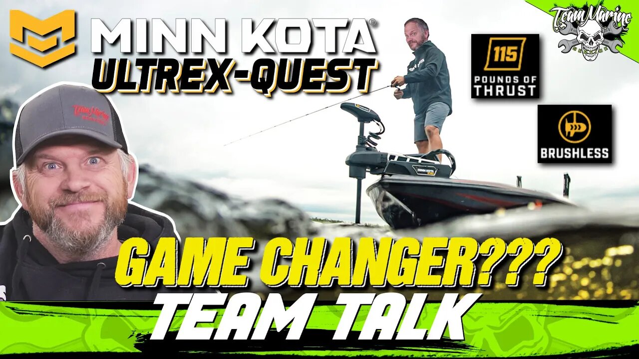 MINNKOTA ULTREX-QUEST TROLLING MOTOR // FIRST LOOK! (WOW!)