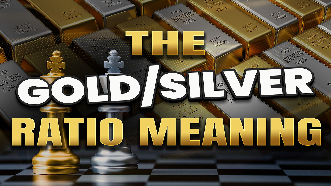 The gold/silver ratio and what it means...