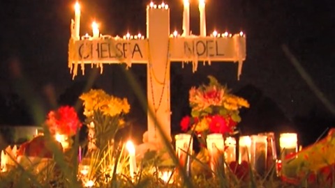 Vigil held for Chelsea Noel