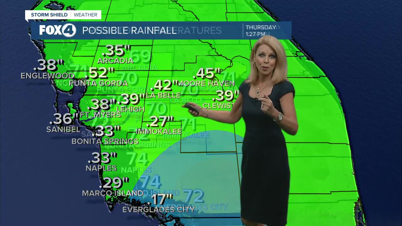 Pattern changes from summer back to winter by Thursday