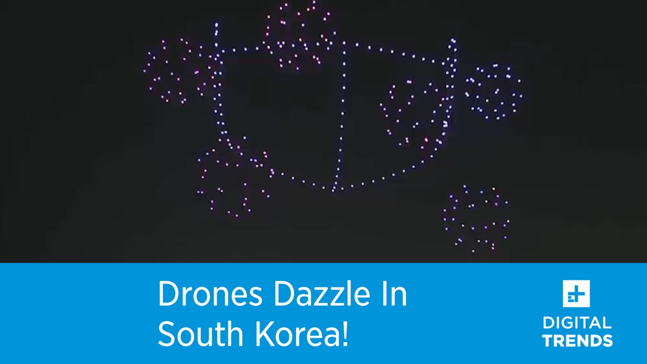 Drones Dazzle In South Korea!