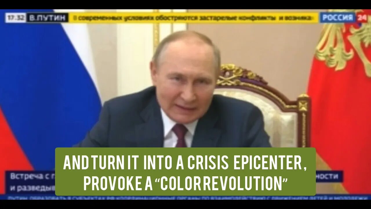 A based Putin responds to threats from Penny Wong.