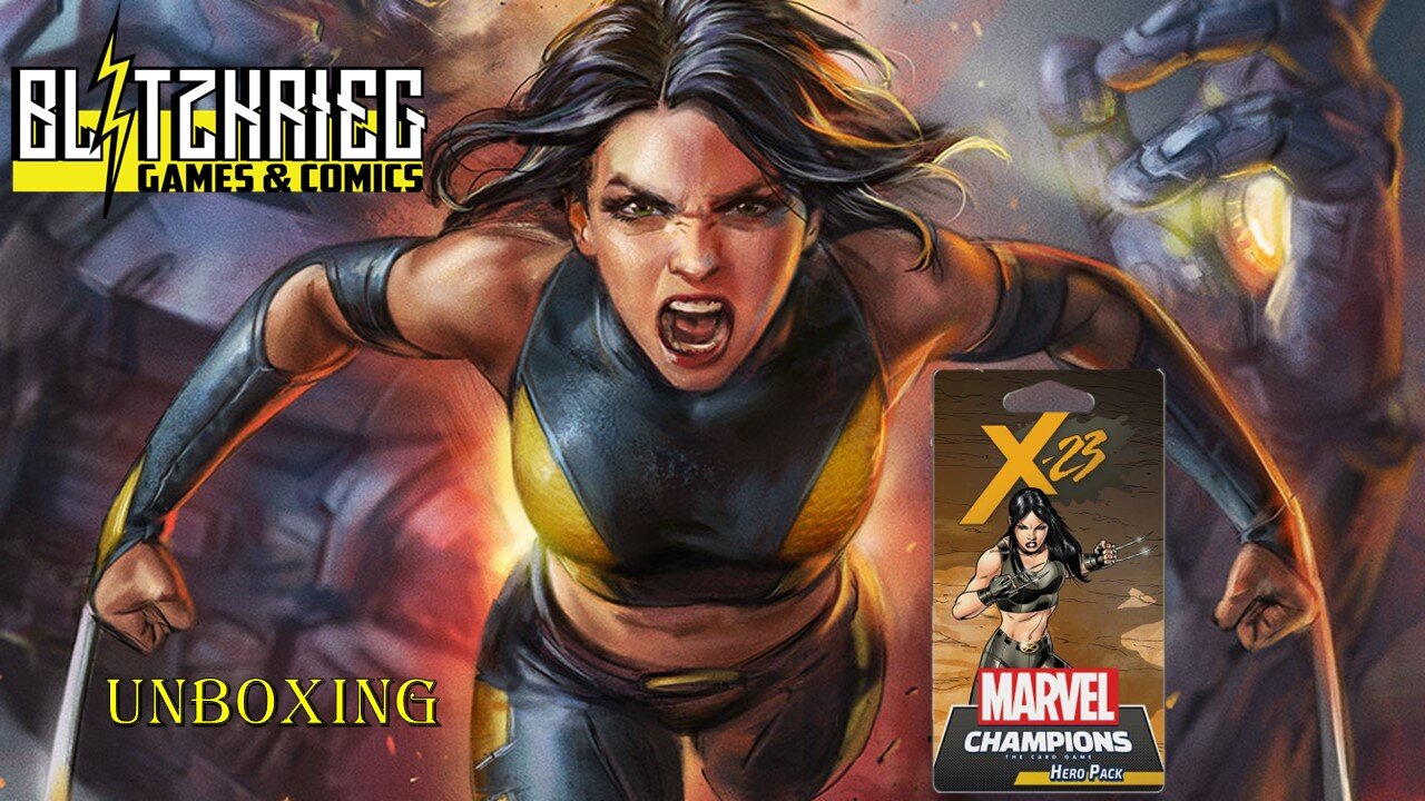 Marvel Champions: X-23 Hero Deck Unboxing Card Game