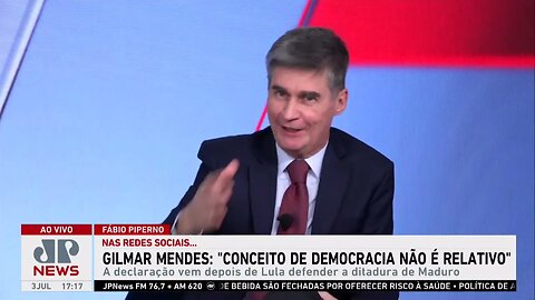 Gilmar Mendes se manifesta sobre defesa de Lula a Maduro: “Conceito de democracia não é relativo”