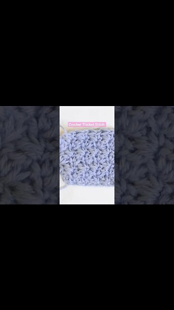 🧶Have you tried the Crochet Thicket Stitch? #infiniticraftingco #crochettutorials