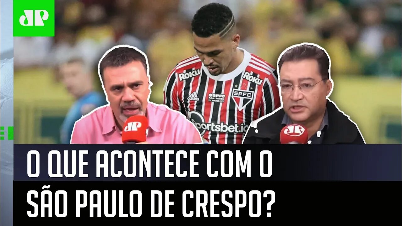 "É ASSUSTADOR! O que MAIS PREOCUPA nesse São Paulo é..." Veja DEBATE!