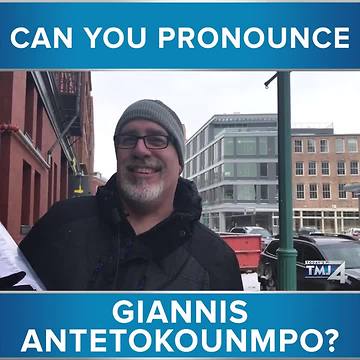 Can you pronounce Giannis Antetokounmpo?