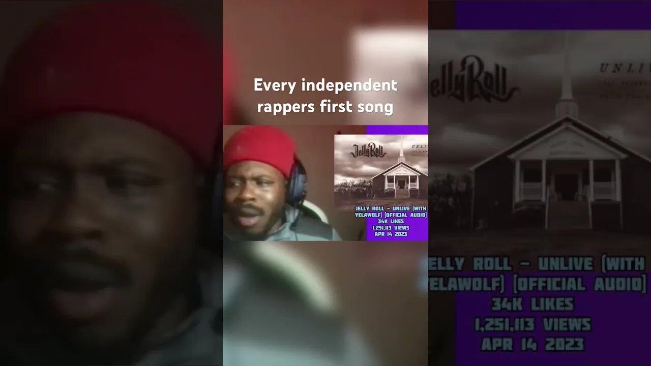 Reacting to @JellyRoll first song ever !! #reactionvideo #chillroc #jellyroll #hiphop #clips