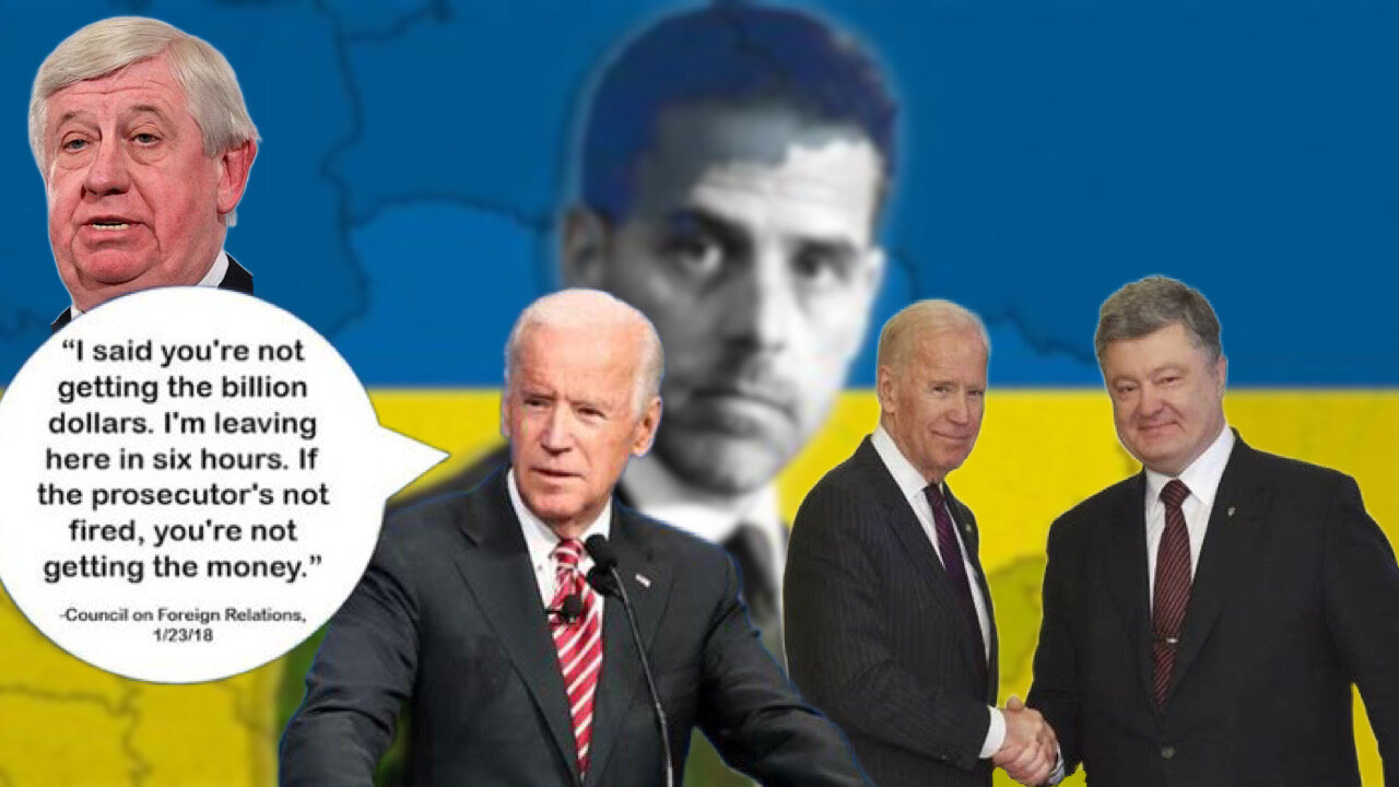 Quid Pro Joe Biden OWES Ukraine....so WE pay!