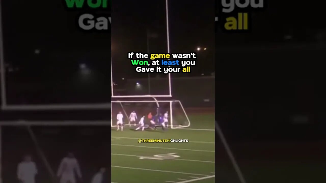 If you put in effort, the result can be irrelevant🚫 #3minutehighlights #3mh #threeminutehighlights