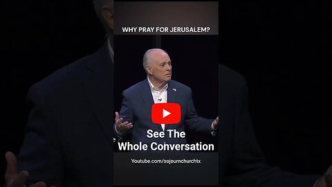 Why Pray for Jerusalem?