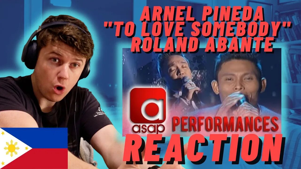 Arnel Pineda sings "To Love Somebody" & Roland Abante - IRISH REACTION