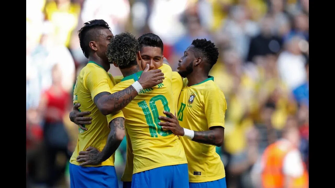 Gol de Firmino - Brasil 2 x 0 Croácia - Narração de José Manoel de Barros