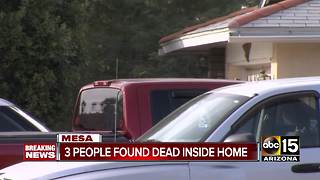 3 people found dead in Mesa home