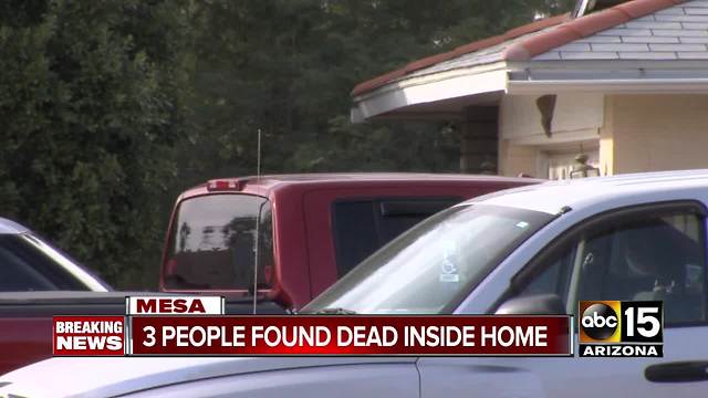 3 people found dead in Mesa home