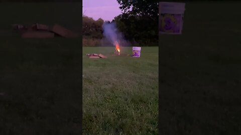 Mini Ball Shell Firework FAIL 💥