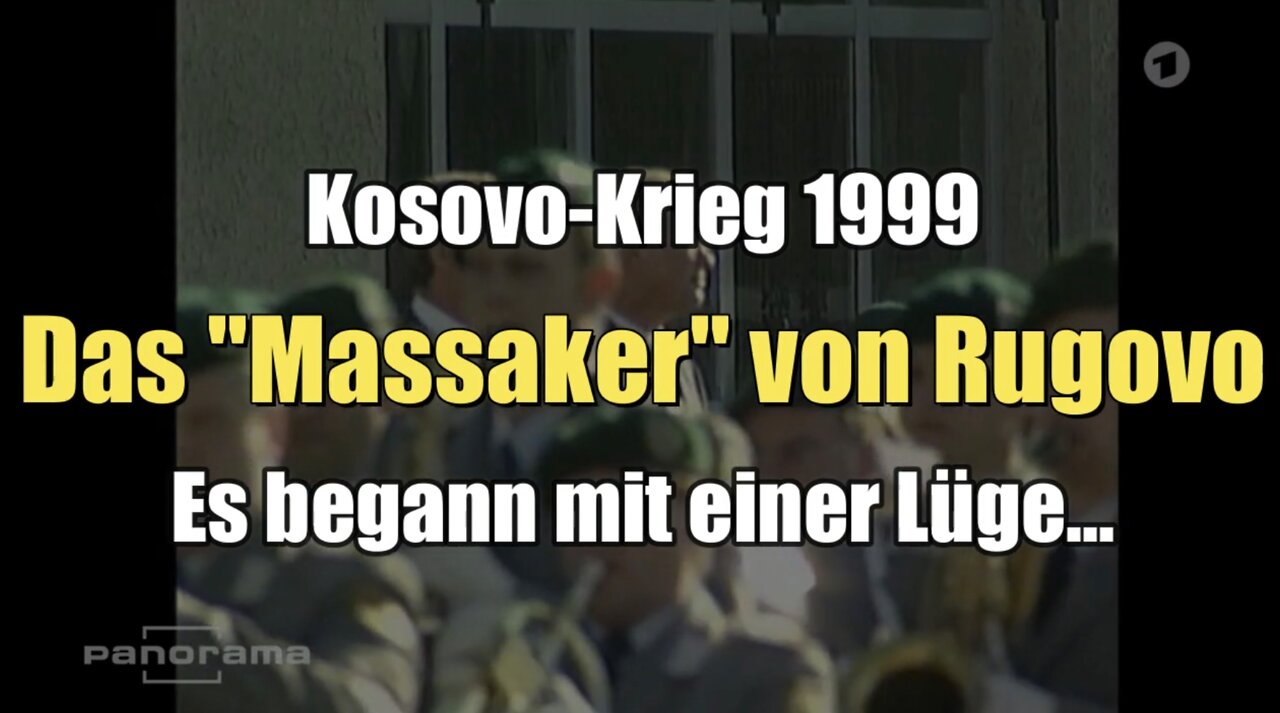 Kosovo-Krieg 1999: Das "Massaker" von Rugovo (18.05.2000)