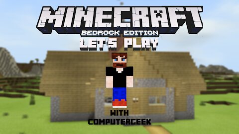 Highlight from Lets play some Minecraft Bedrock ep1 (Streamed on Twitch)