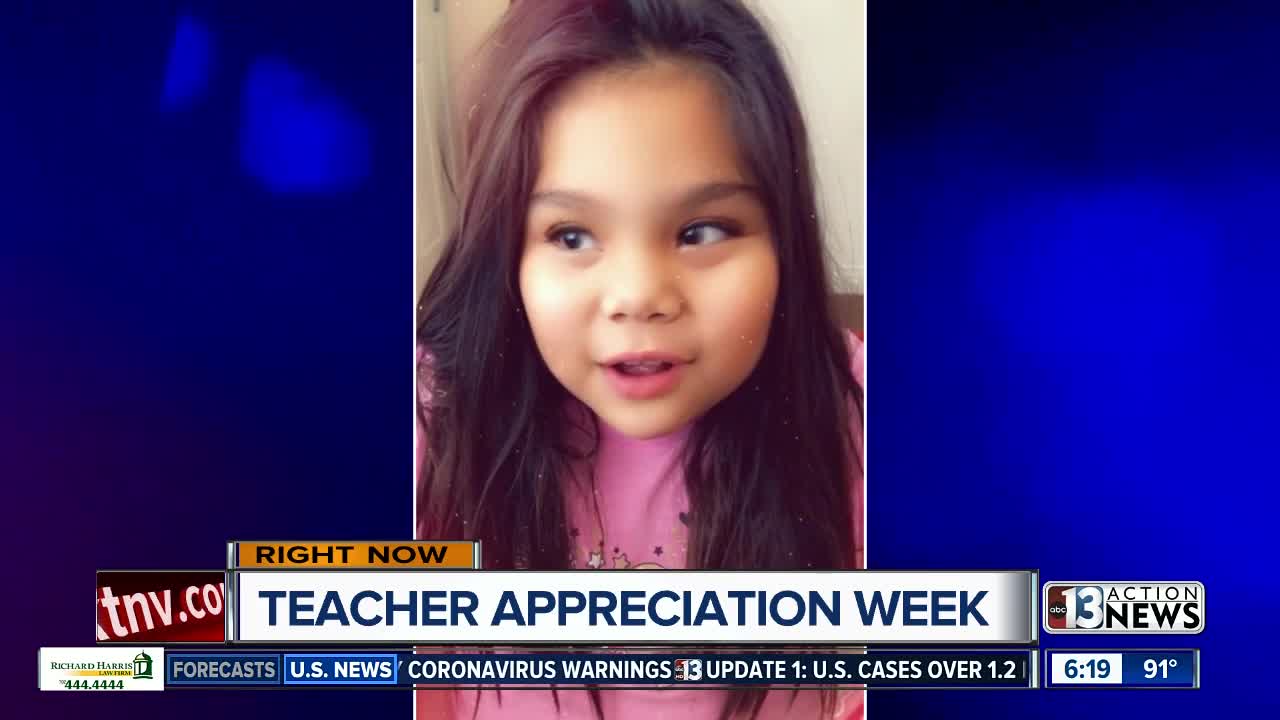 Teacher shoutout from Mikaela