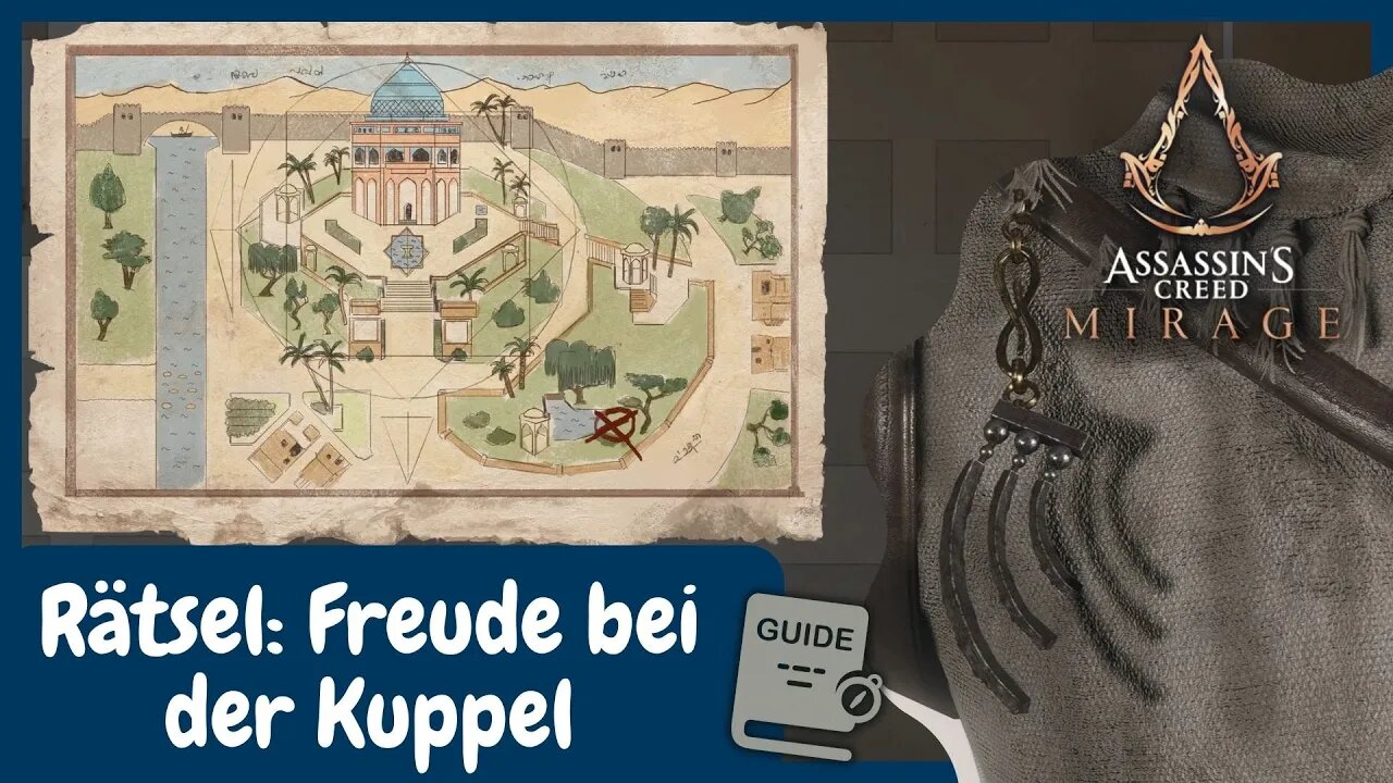 Rätsel: Freude bei der Kuppel für Geheimnisvoller Talisman | AC Mirage Guide