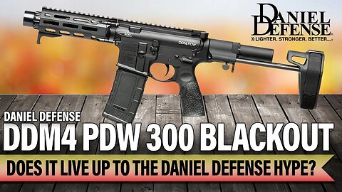 Daniel Defense DDM4 PDW 300 Blackout Review