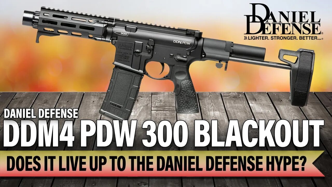 Daniel Defense DDM4 PDW 300 Blackout Review